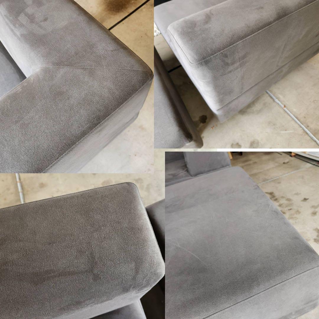 FLANNELSOFAフランネルソファ PIVOコーナーソファ+オットマンセット