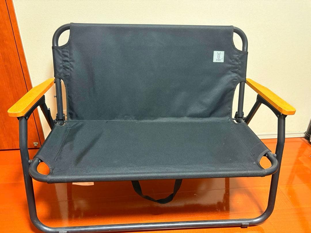 【超メルカリ市期間限定価格】DOD グッドラックソファ　黒