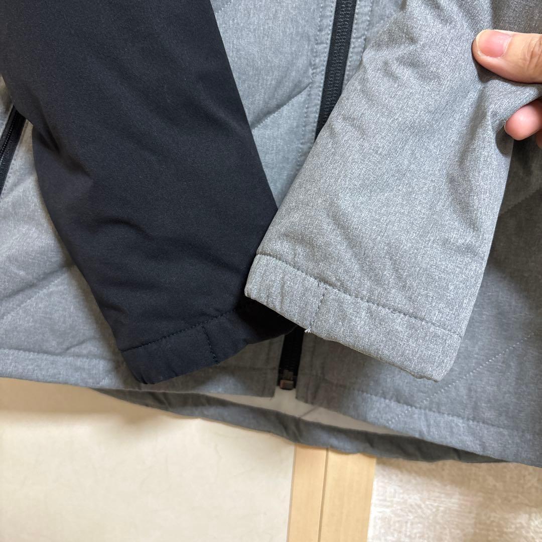 デサント　DESCENTE レディースジャケット 黒と灰色 バイカラー　サイズM