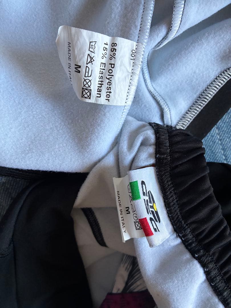 ７ITA サイクルジャージ 長袖 上下 黒