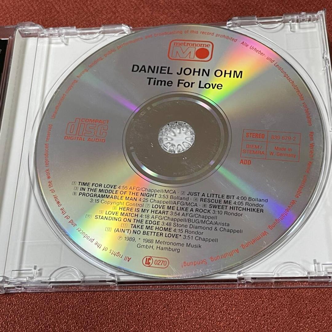 希少AOR,メロハー◆DANIEL JOHN OHM/TIME FOR LOVE