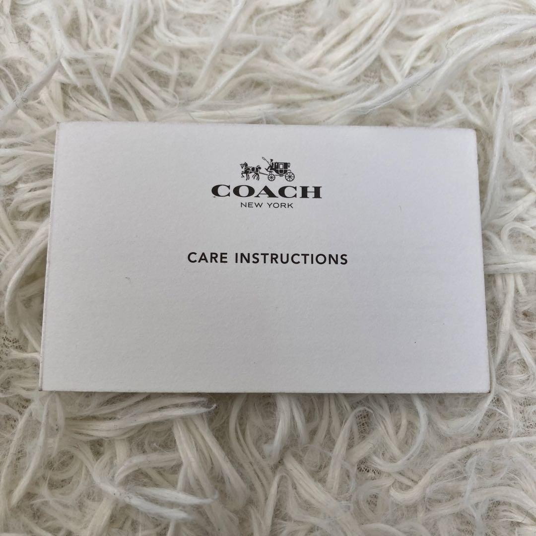 COACH✨メンズリュック　ネイビー×チェック　レザ×PVC 大容量　チャーム