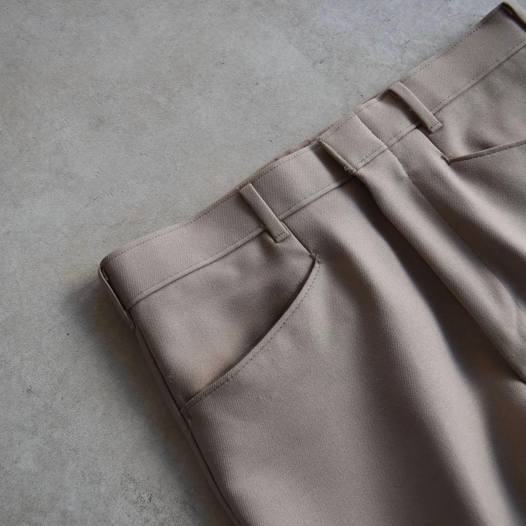 80s リーバイスアクションスラックス モカベージュ レアカラー W30 L30