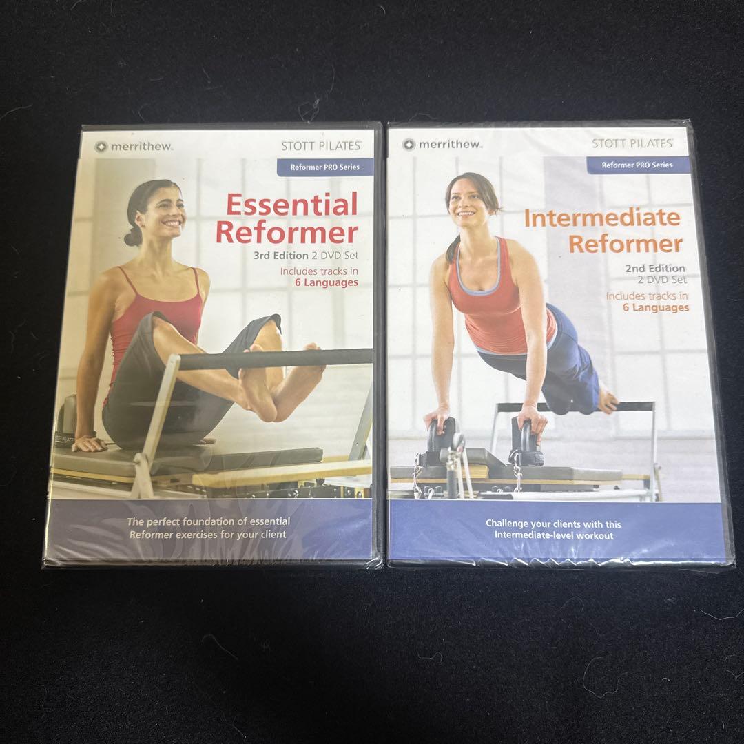 ピラティス　入門&基礎　リフォーマーDVD 2セット