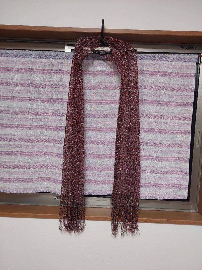 ナンバーナイン　05ss　ナイトクローラー期ラメストール　赤×黒