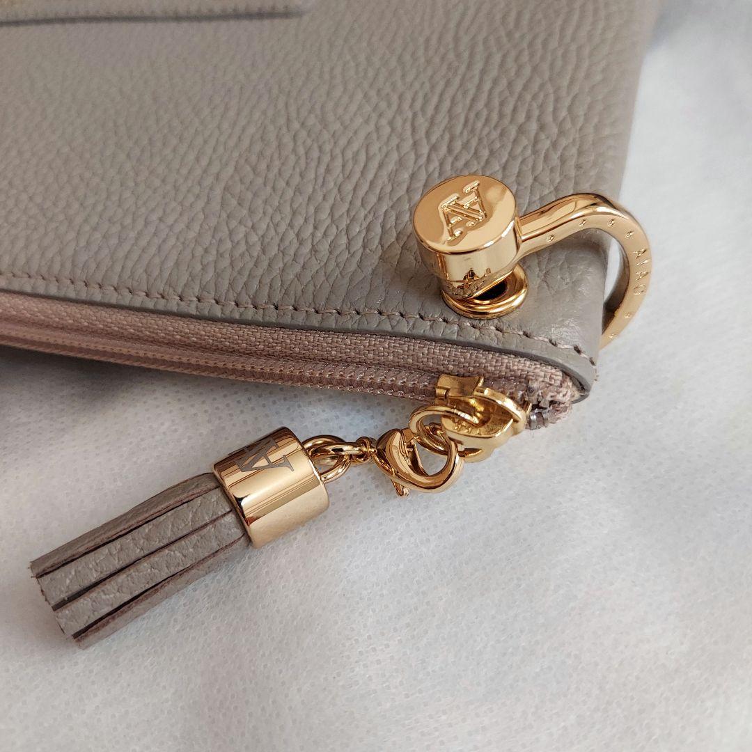 ATAO　アタオ　バティ　Batty　スマホポシェット　長財布　グレージュ