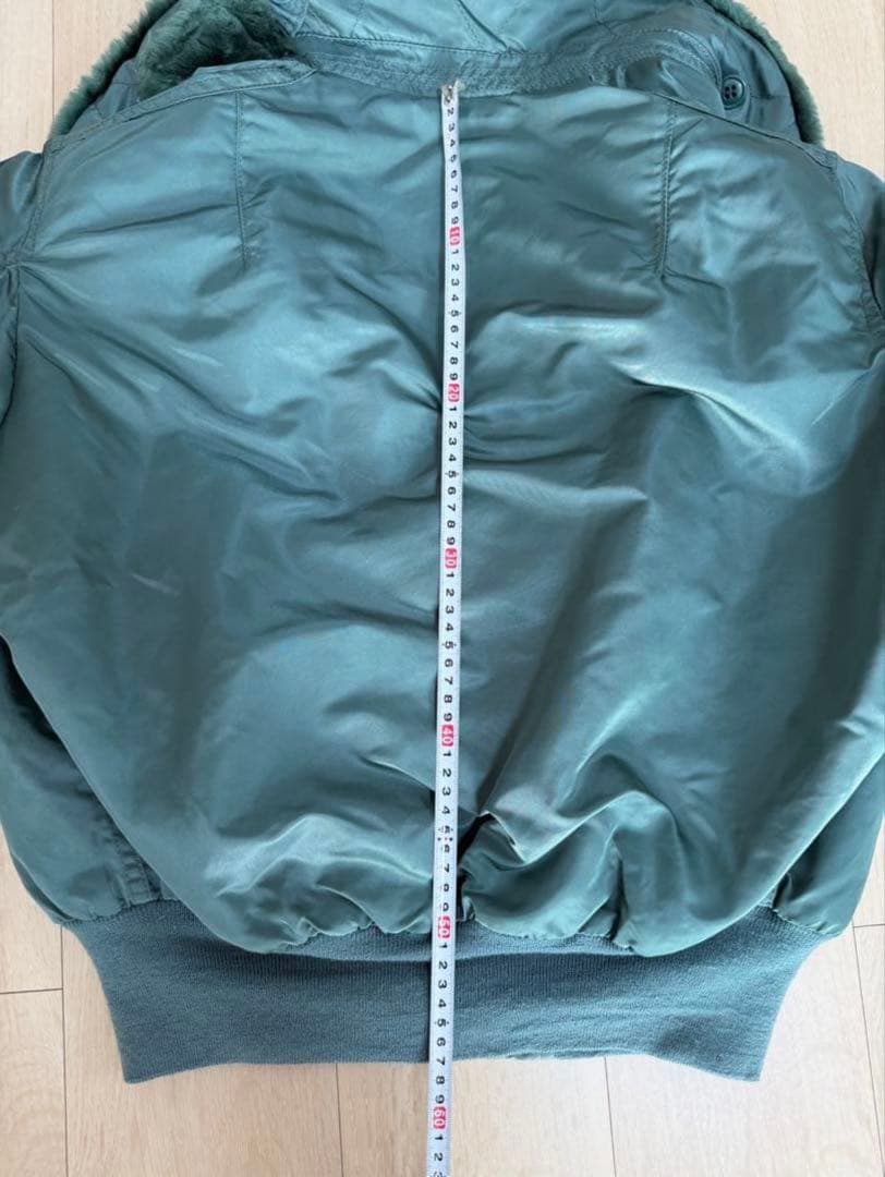 90s USA製 アルファ B-15D フライトジャケット 50s 復刻 M
