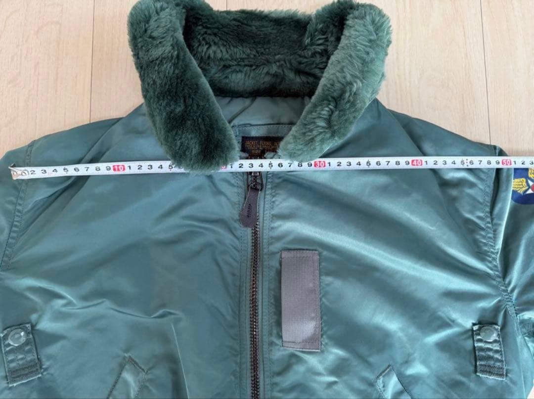 90s USA製 アルファ B-15D フライトジャケット 50s 復刻 M