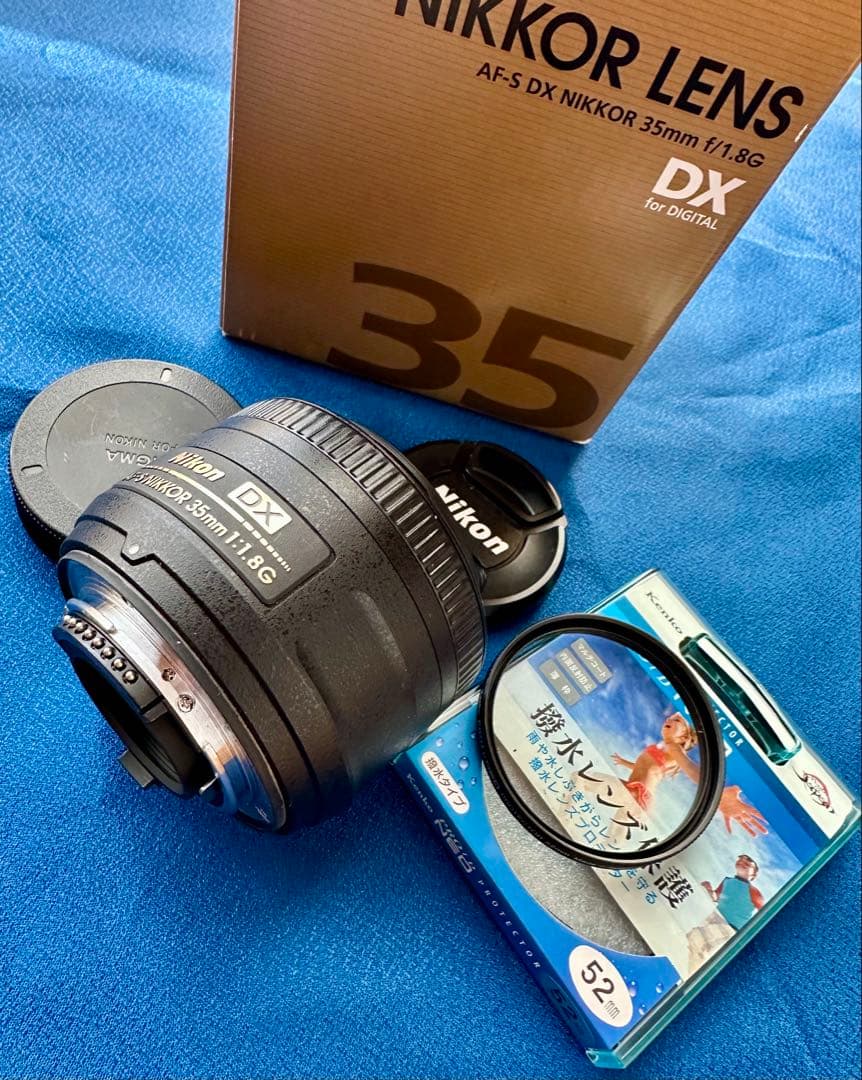 ニコン AF-S DX NIKKOR 35mm f/1.8G レンズフィルター付