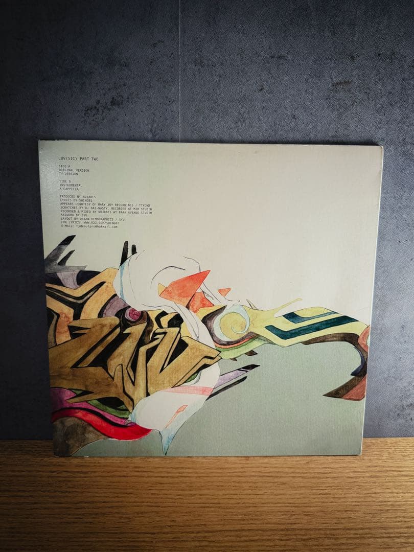 あ*ー様 希少良盤　Shing02 Luv(sic) Part Two