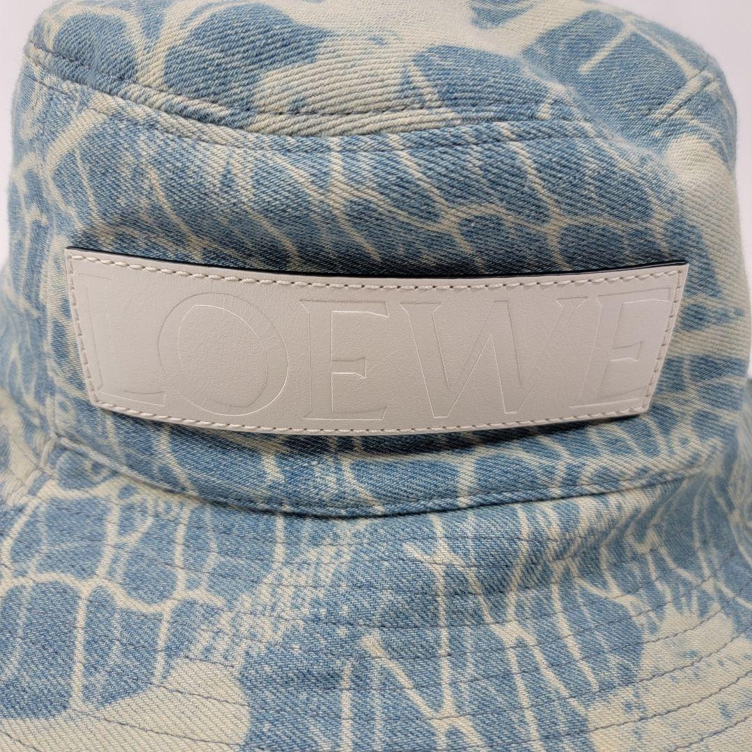 極美品 LOEWE ロエベ　マーメイド フィッシャーマン ハット　サイズ57