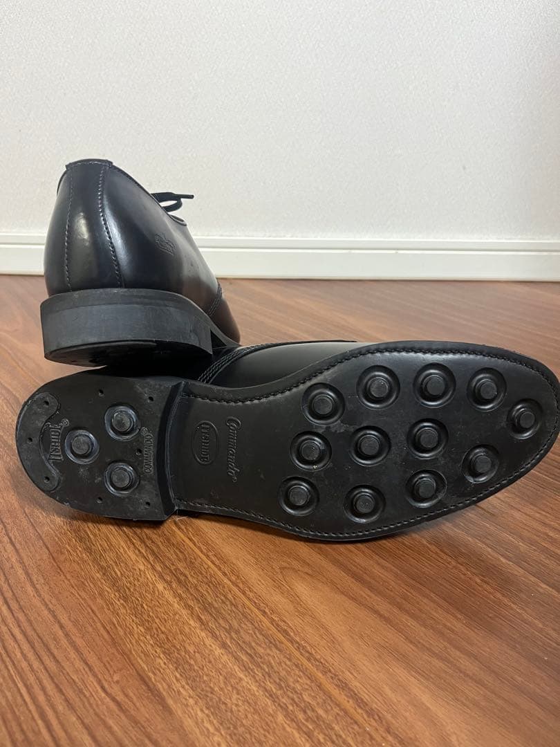 新品6.8万 SANDERS MILITARY DERBY SHOE UK7