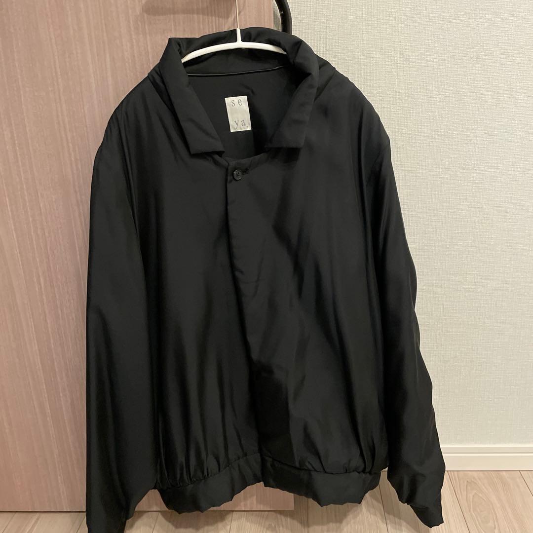 seya 黒 ジャンパー・ブルゾン　2024aw