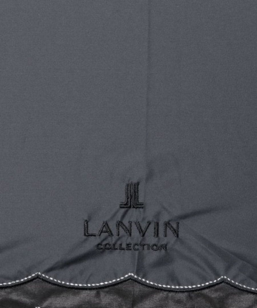 新品LANVIN COLLECTON 晴雨兼用傘 オーガンジーローズカットワーク