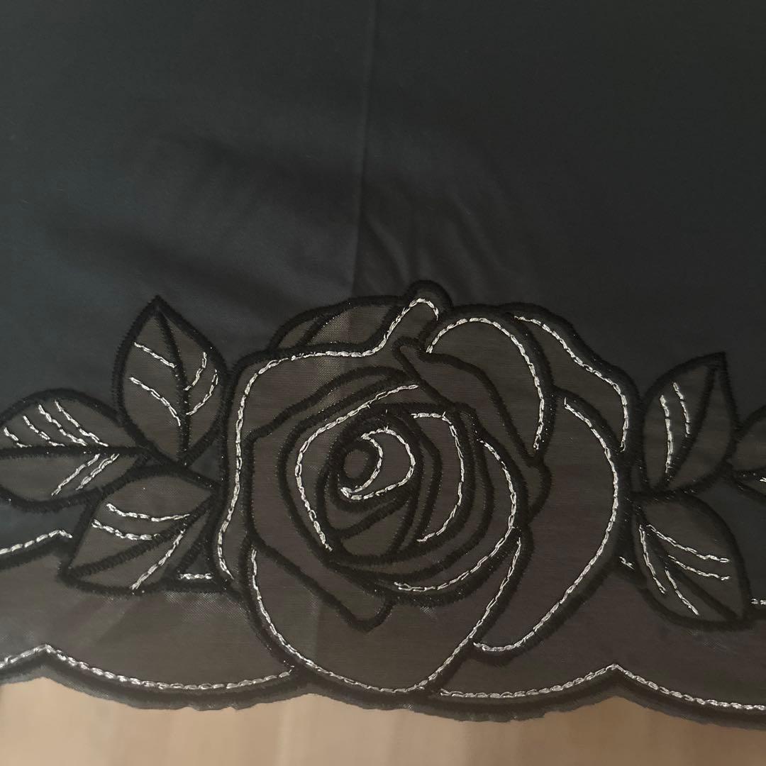 新品LANVIN COLLECTON 晴雨兼用傘 オーガンジーローズカットワーク