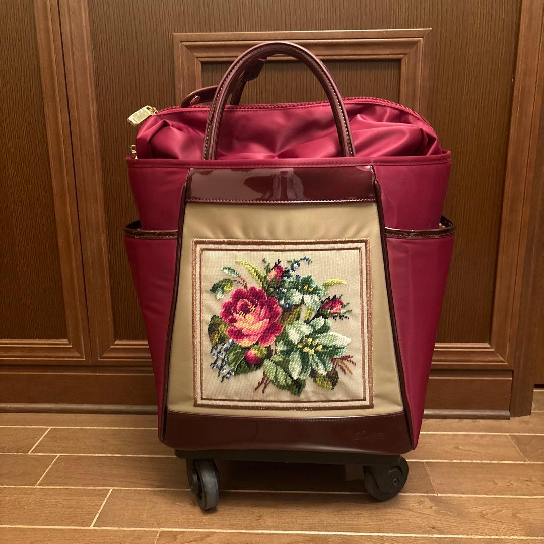 スワニー　キャリーバッグ 久家道子　プチポワン