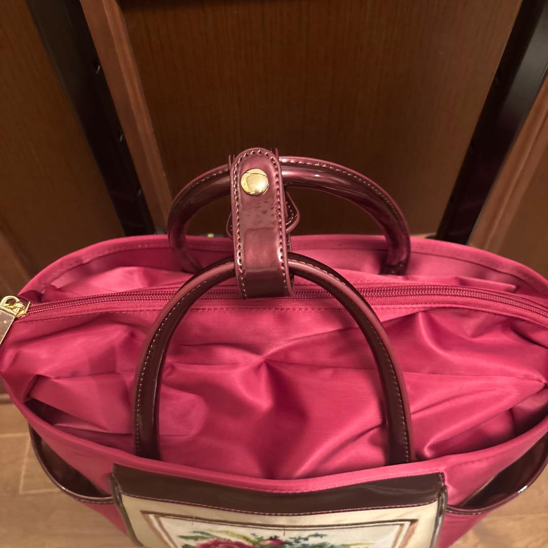 スワニー　キャリーバッグ 久家道子　プチポワン