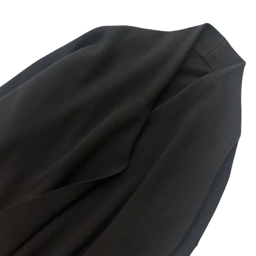 【ほぼ未使用❣️】ミューズドゥーズィエムクラス スムースニットガウンコート 黒