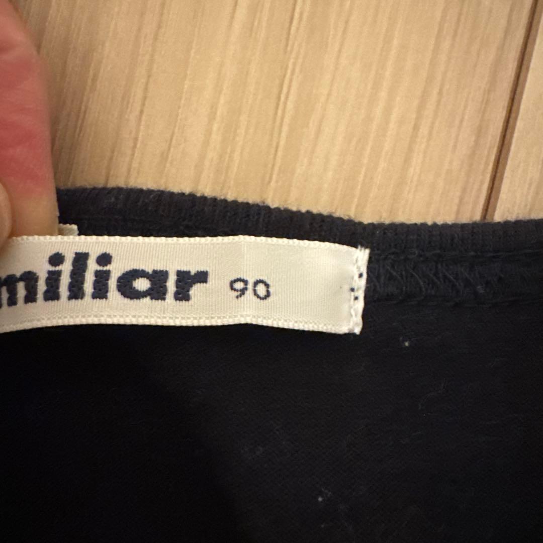 【美品】familiar現行完売品　Tシャツ　90