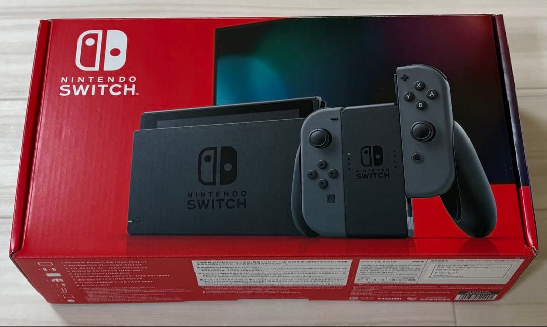 Nintendo Switch本体 ［新品購入使用品/中古/グレー］