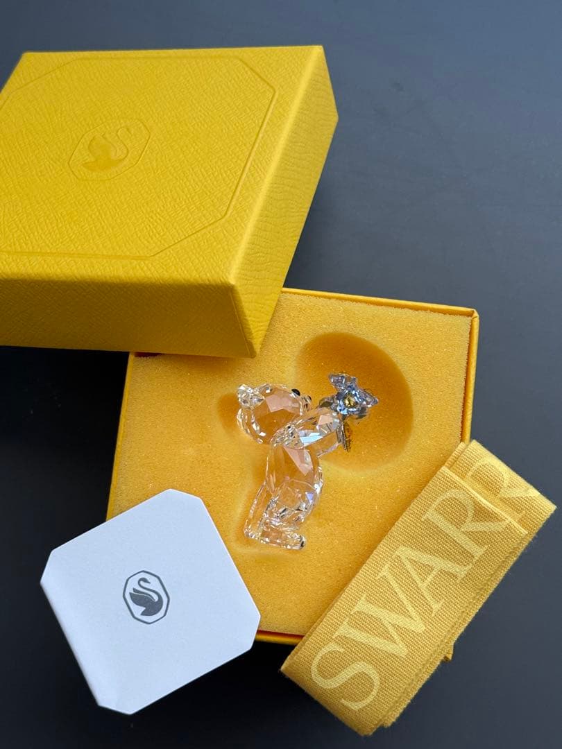 新品　スワロフスキー Krisベア Forget-me-not