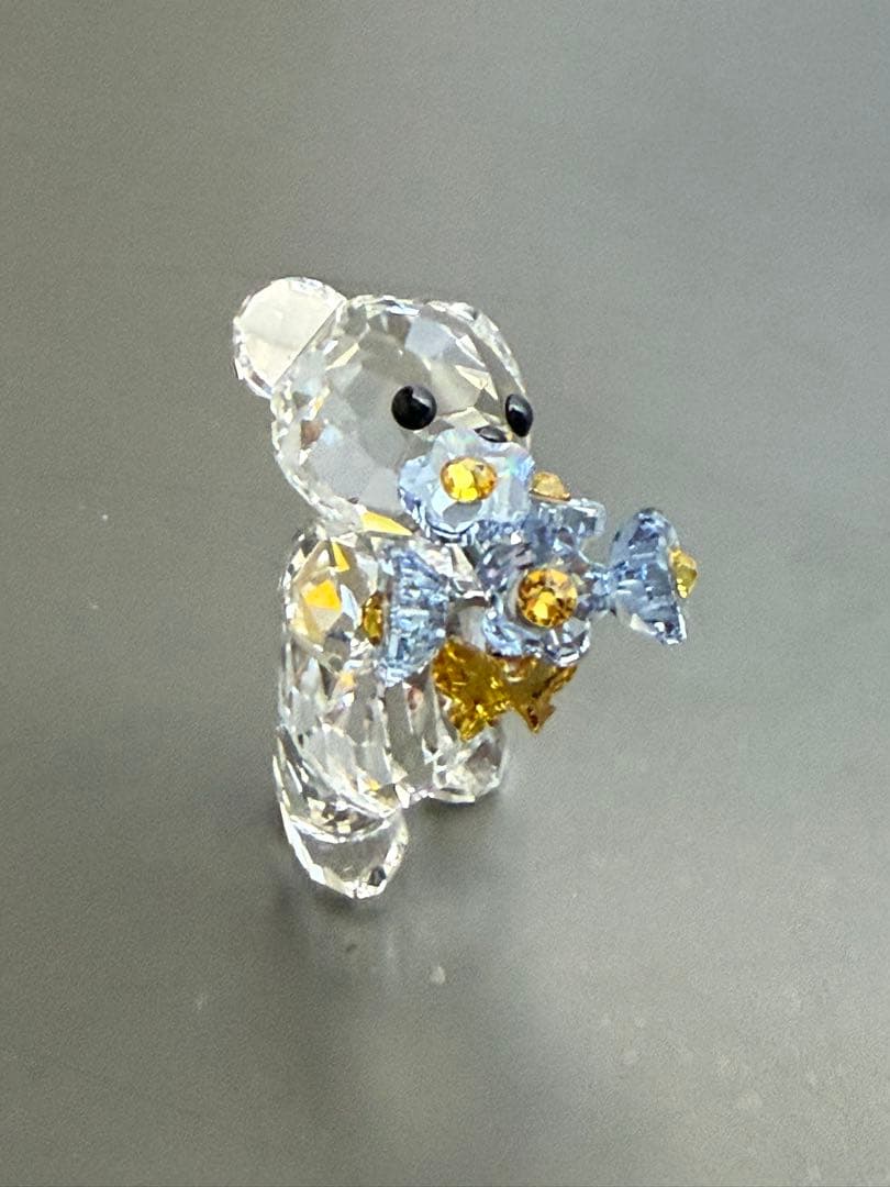新品　スワロフスキー Krisベア Forget-me-not