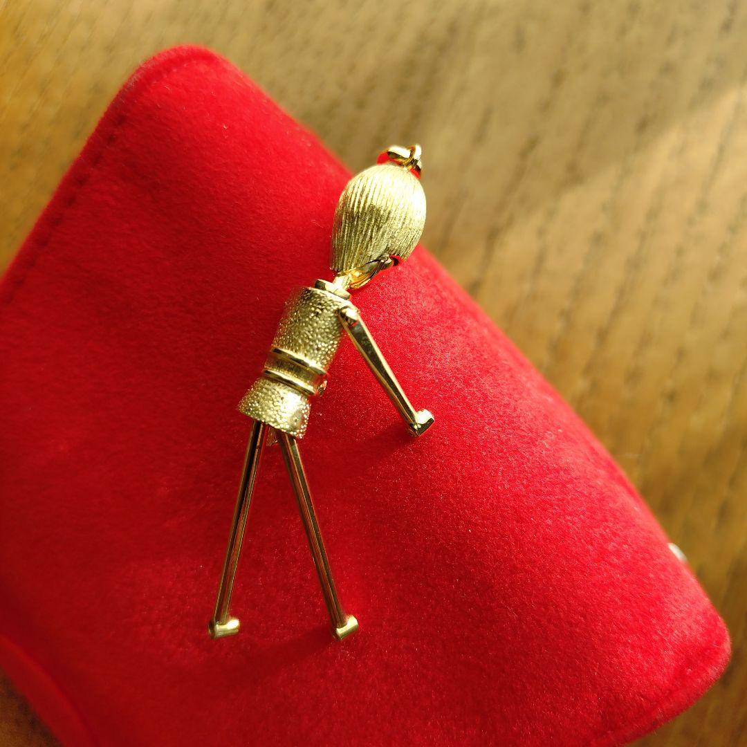 ダイアモンドK18YGペンダントトップ