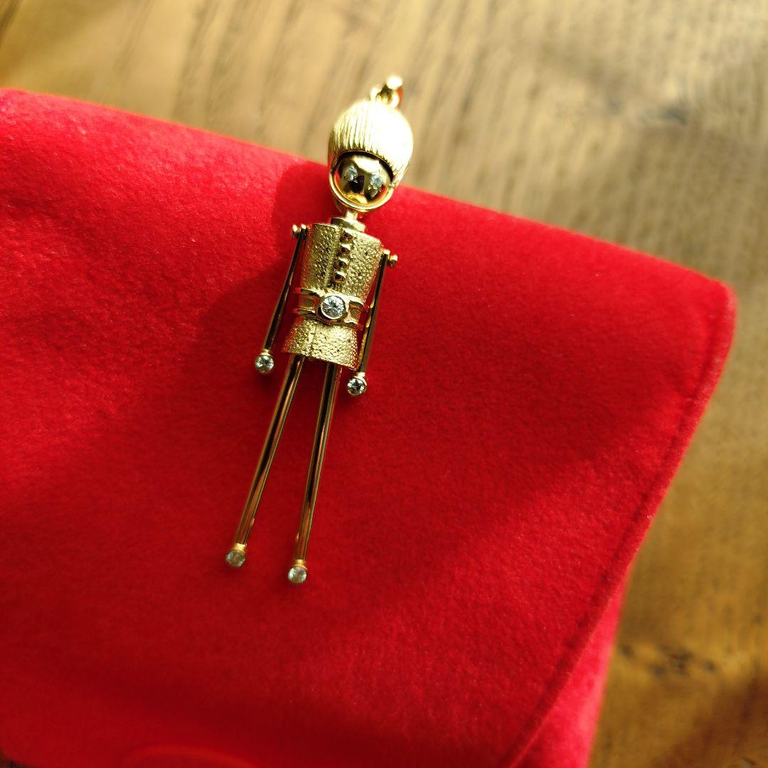 ダイアモンドK18YGペンダントトップ