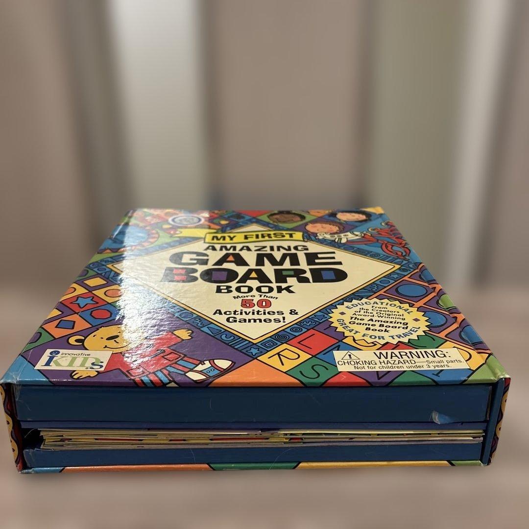 美品My first amazing game board book 未使用品