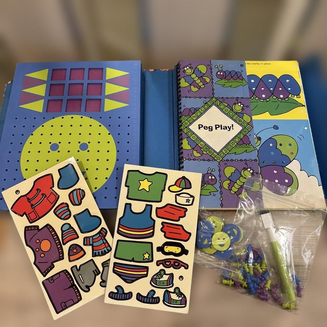 美品My first amazing game board book 未使用品