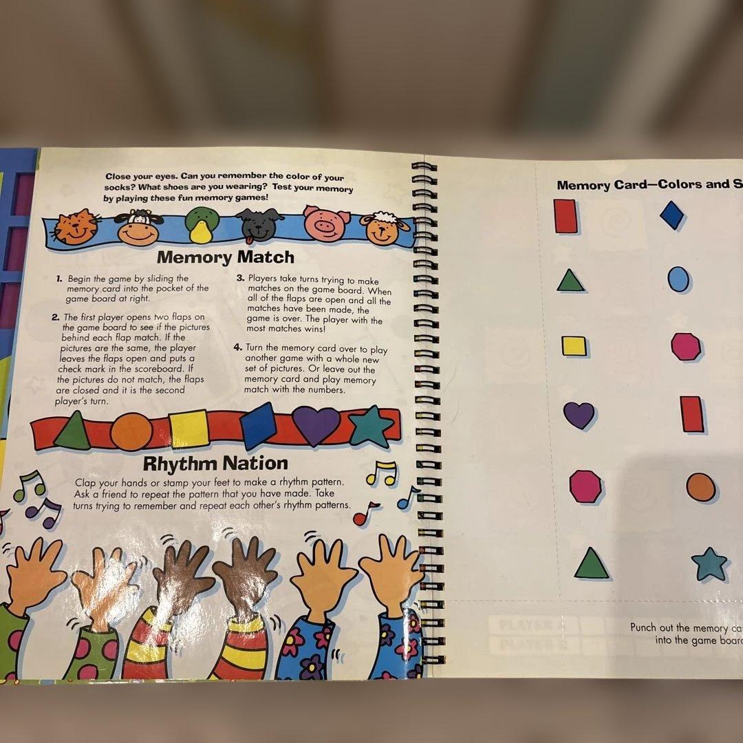 美品My first amazing game board book 未使用品