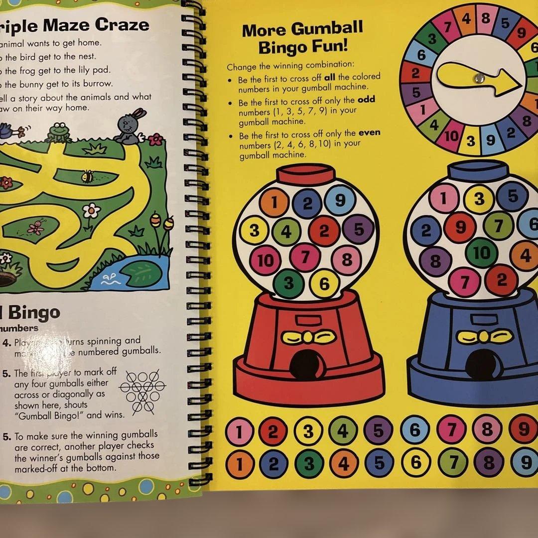 美品My first amazing game board book 未使用品