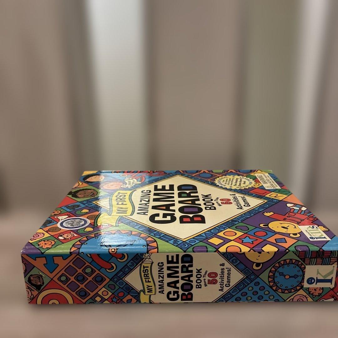 美品My first amazing game board book 未使用品