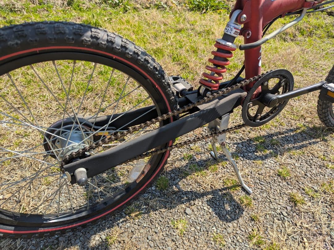 TAKAI CYCLE 折りたたみ自転車 レッド