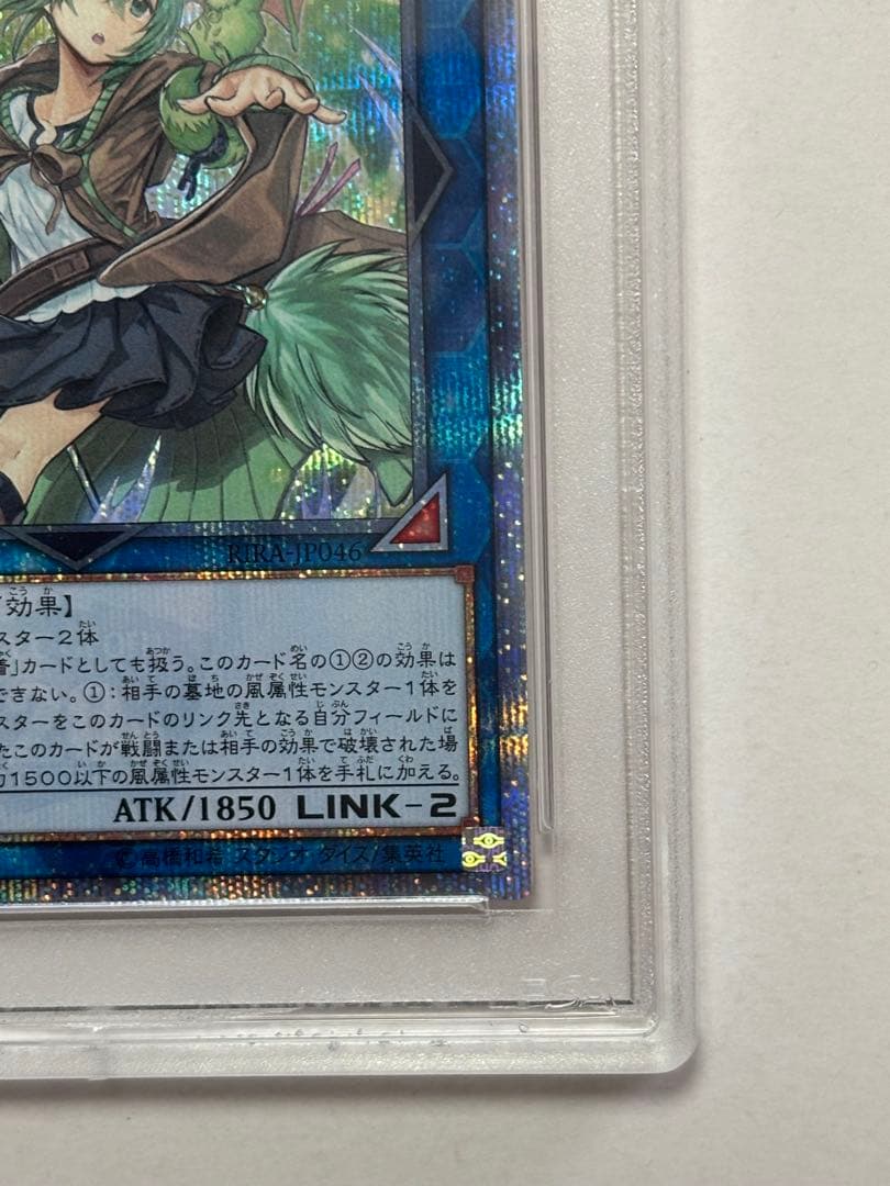 【PSA10】遊戯王 蒼翠の風霊使いウィン 20th
