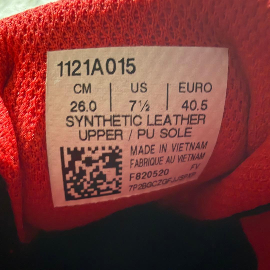 美品■ASICS 野球　スパイク　ジャパンスピード　26cm ブラック/レッド