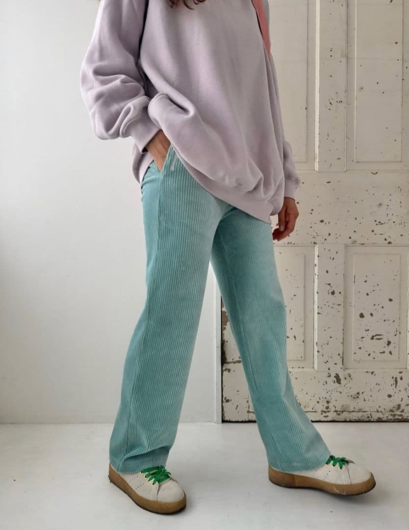 ayakawasaki 裏起毛スウェット パープル 未使用に近い