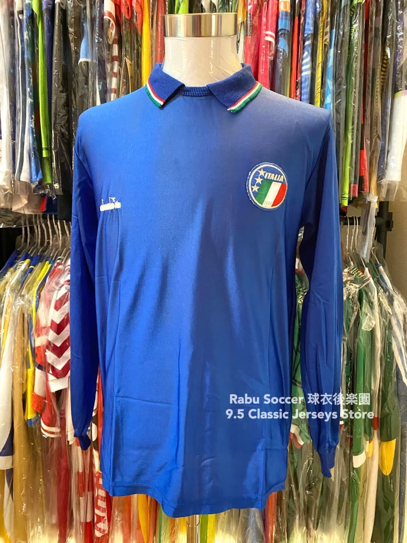イタリア代表 86/89 ホーム ユニフォーム 長袖