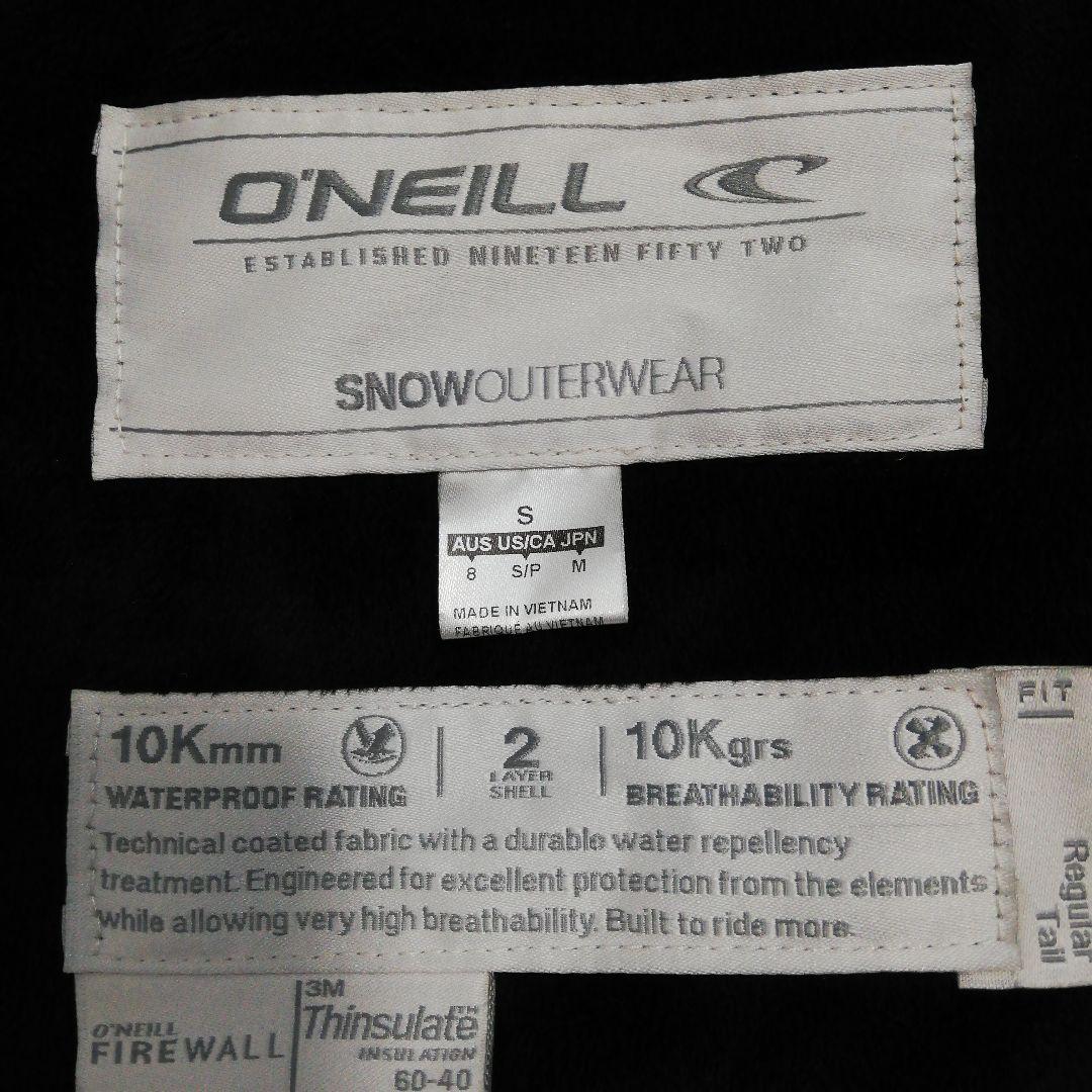 オニール レディース スノボウェア ジャケット スノーボード ブラック オレンジ
