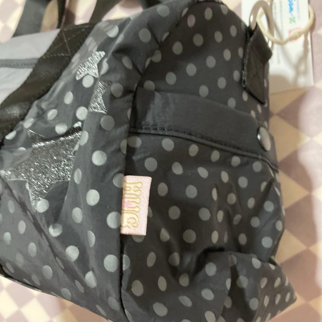 hugyourskin ポルカドット ショルダーバッグ