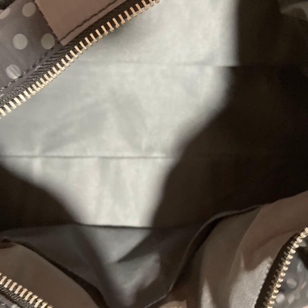 hugyourskin ポルカドット ショルダーバッグ