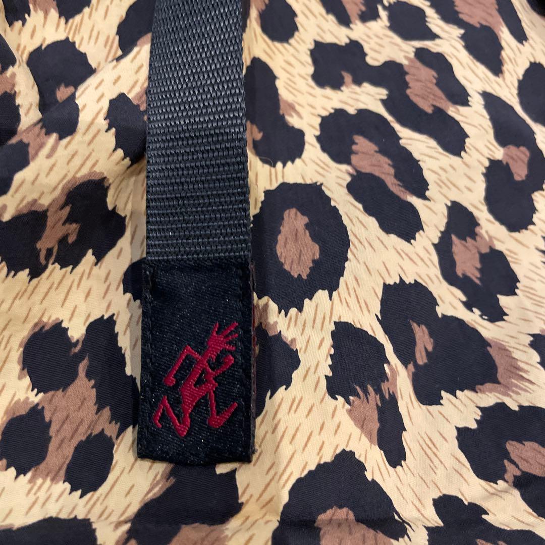 グラミチ　ニコアンドヒョウ柄 サルエルパンツ 調整可能ベルト付き