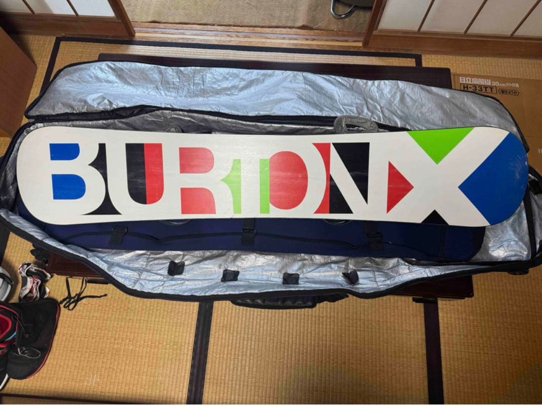 あかはさ　BURTON バートン スノーボード6点セットカスタムX 58