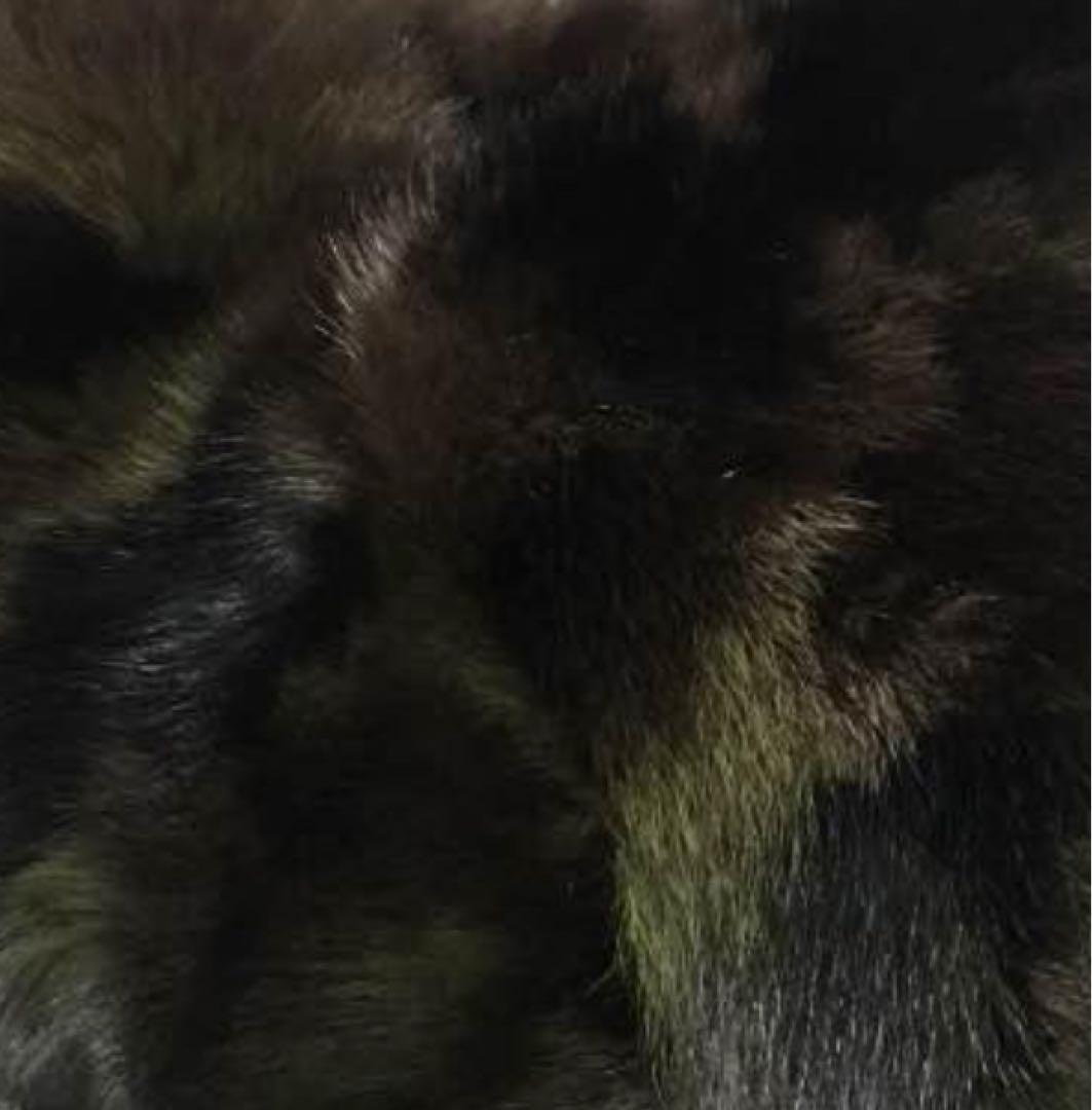 フォックス リアルファー ティペット ✳︎迷彩カラー✳︎レア✳︎希少