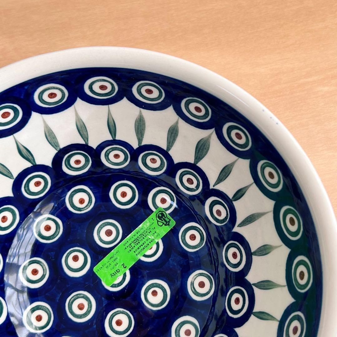 ポーリッシュポタリー　20cm　ボウル