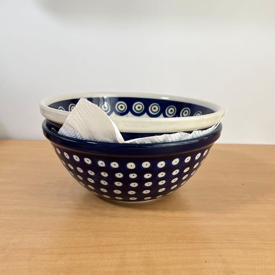 ポーリッシュポタリー　20cm　ボウル