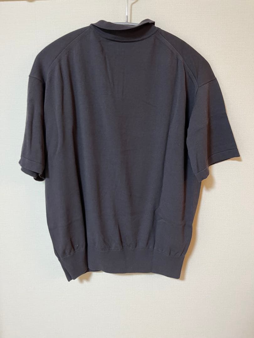 crepuscule × BEAMS T別注ポロシャツニット