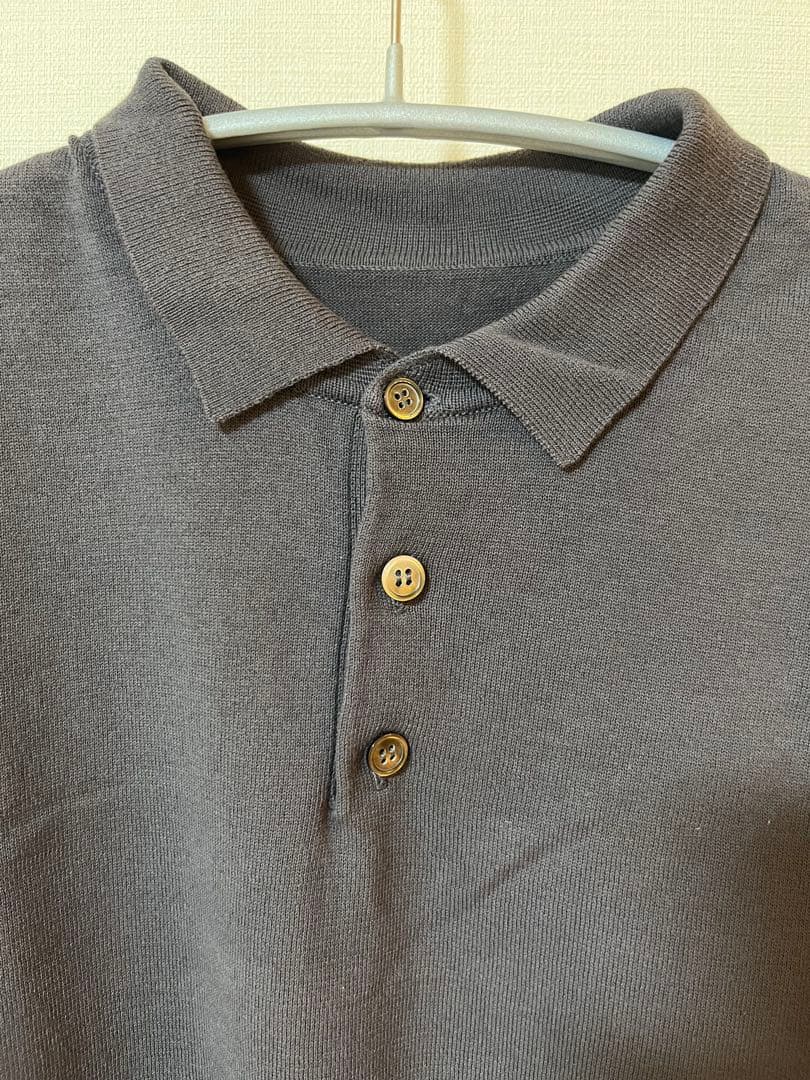 crepuscule × BEAMS T別注ポロシャツニット