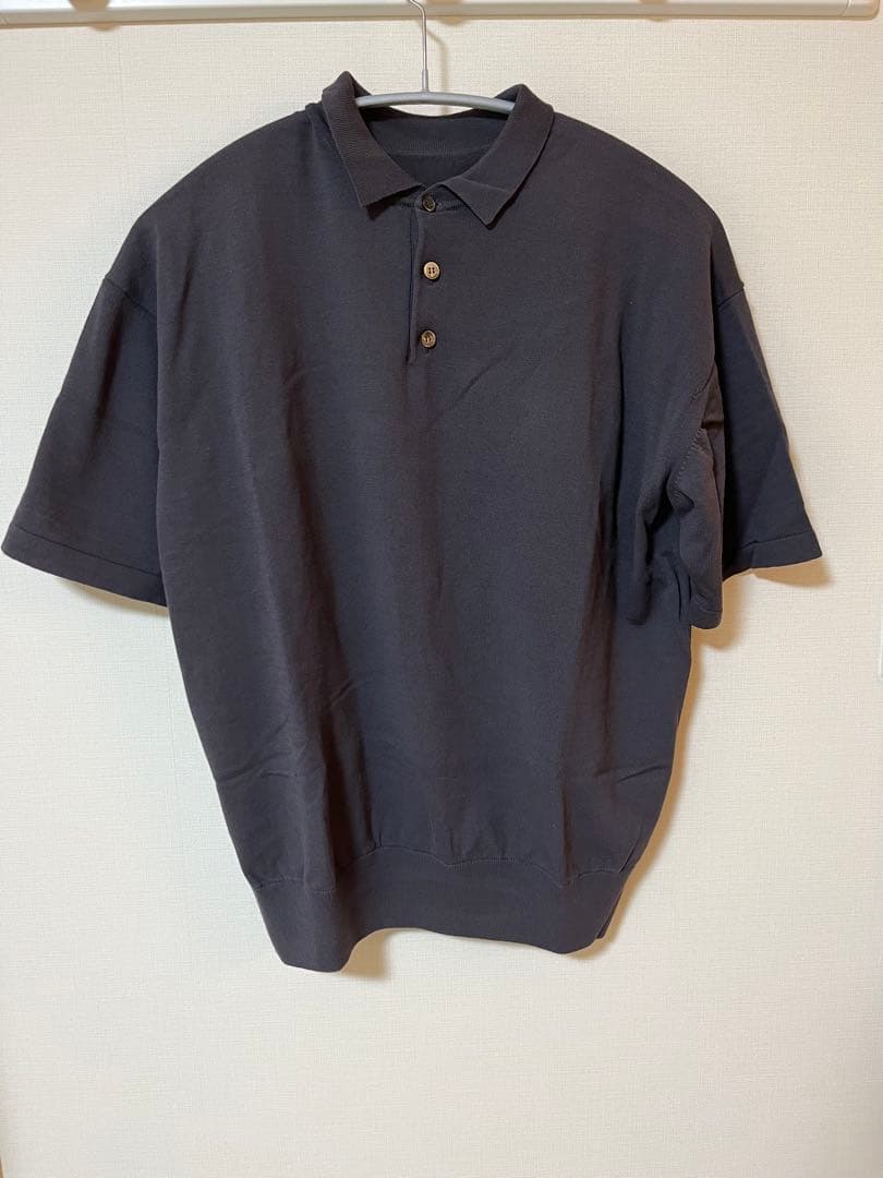 crepuscule × BEAMS T別注ポロシャツニット