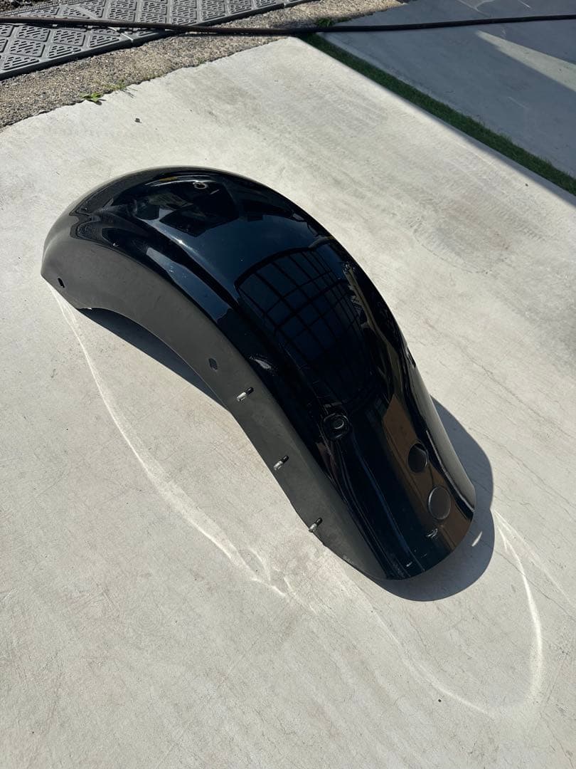 FLHXストリートグライド　リアエクステンションサイドカバー　セット売り